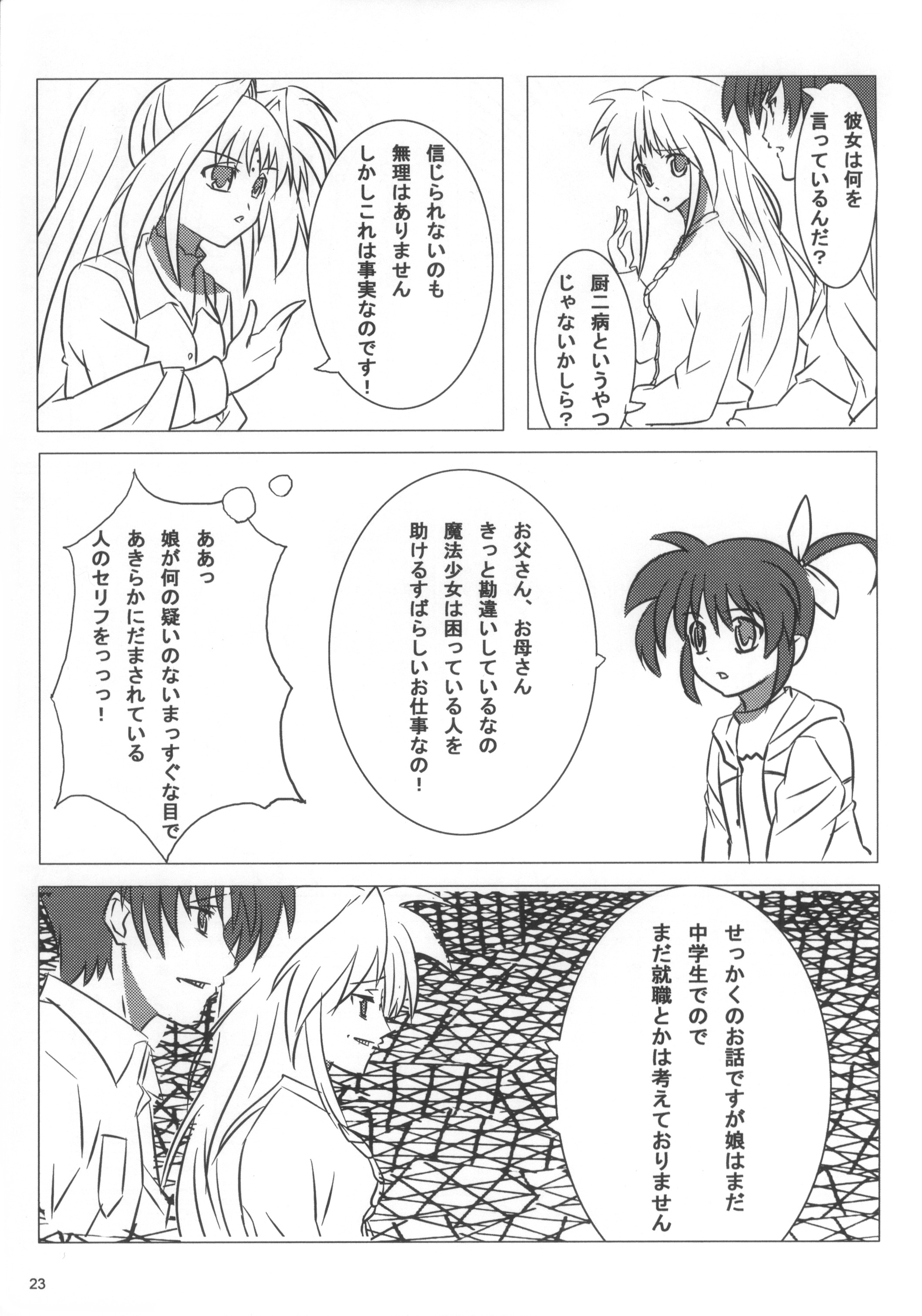 (C81) [Bullshit! (petaG2)] WE WON'T LEAVE YOU BEHIND (魔法少女リリカルなのは)