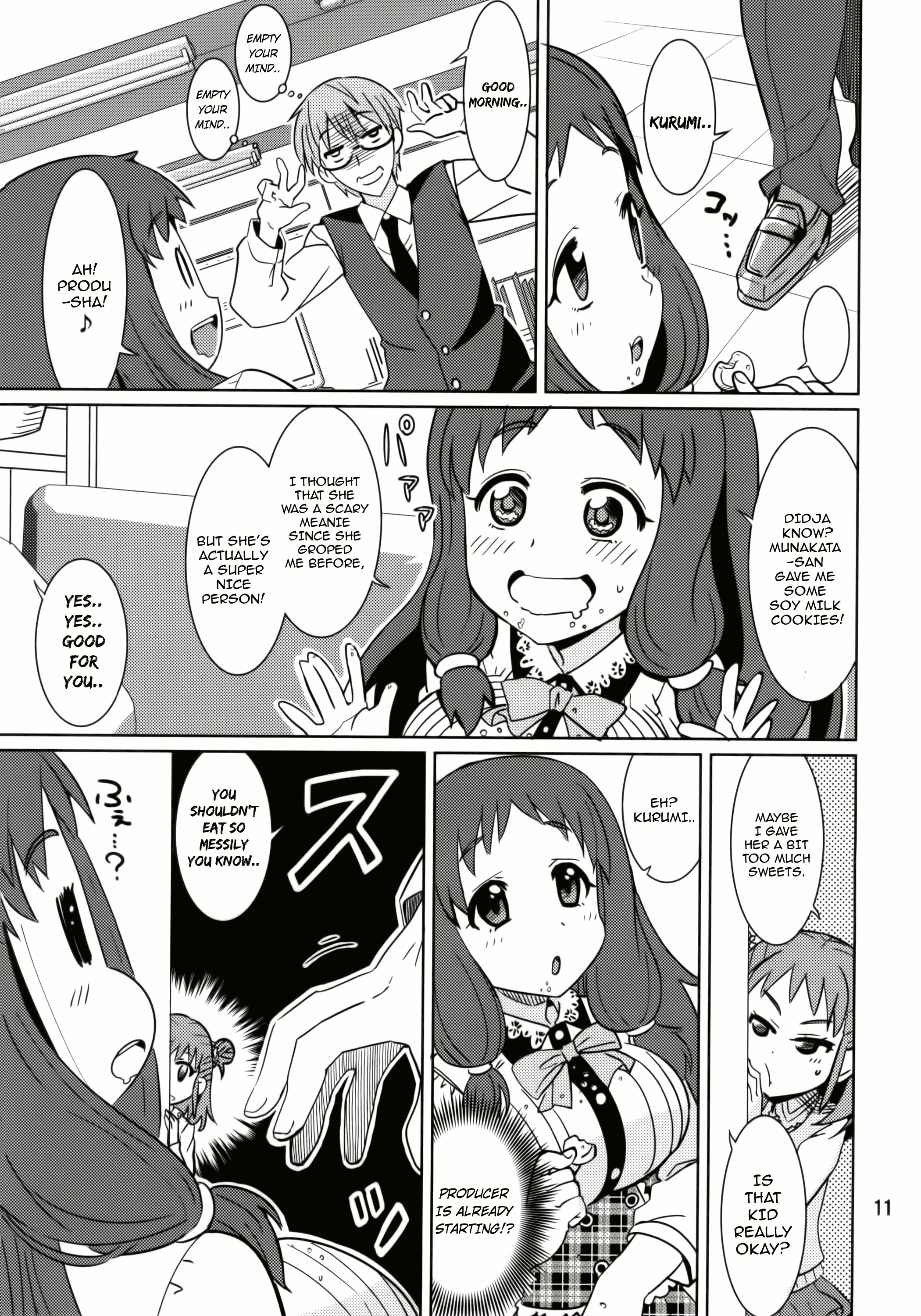 (My Best Friends 7) [ねこうさプリン (らーめん)] お山の師匠 (アイドルマスター シンデレラガールズ) [英訳]