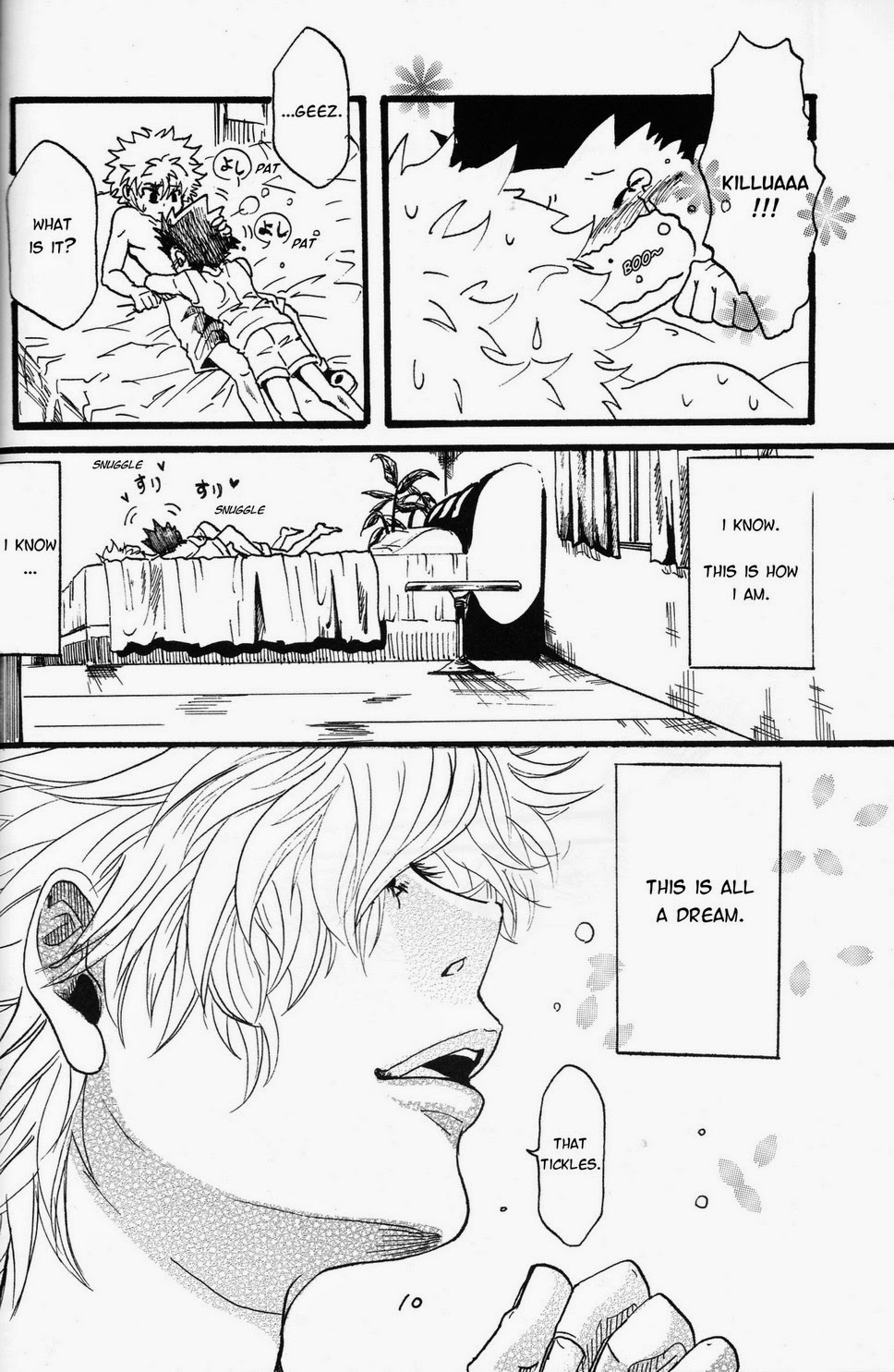 (SPARK9) [あまのじゃく。 (さきち)] 君、想い (ハンター×ハンター) [英訳]