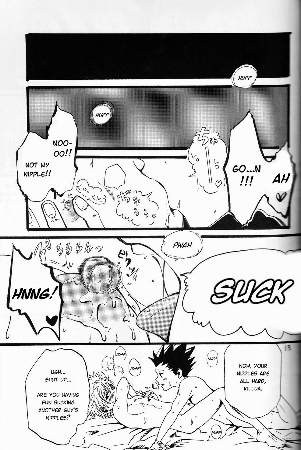 (SPARK9) [あまのじゃく。 (さきち)] 君、想い (ハンター×ハンター) [英訳]