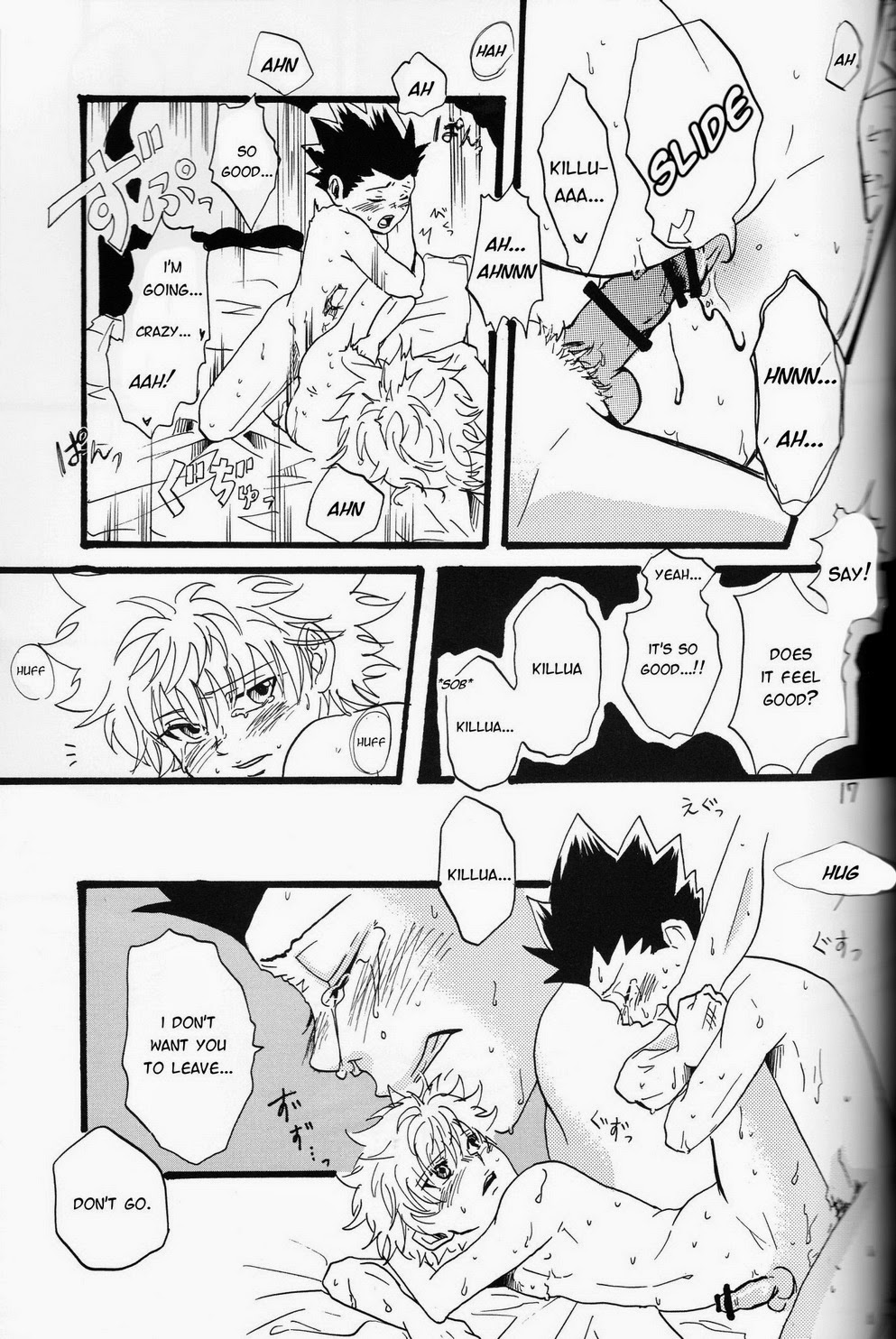 (SPARK9) [あまのじゃく。 (さきち)] 君、想い (ハンター×ハンター) [英訳]