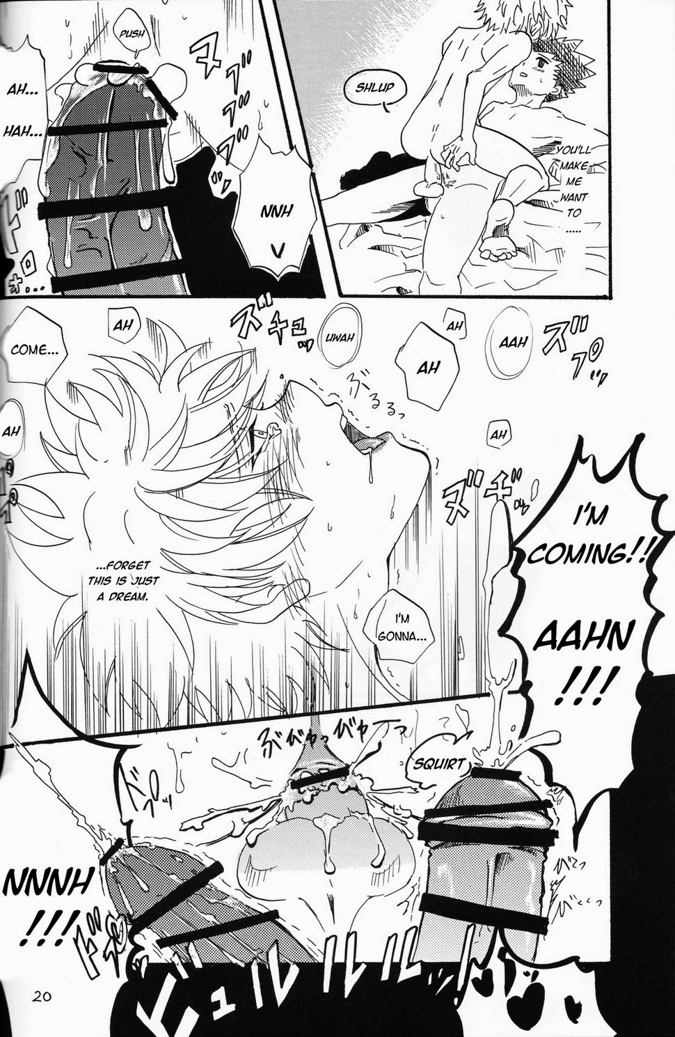 (SPARK9) [あまのじゃく。 (さきち)] 君、想い (ハンター×ハンター) [英訳]