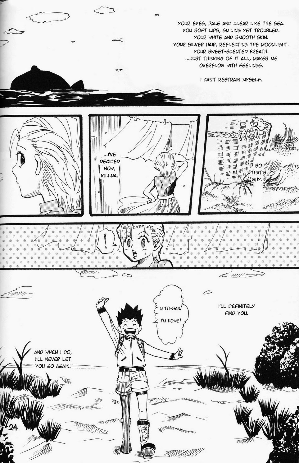 (SPARK9) [あまのじゃく。 (さきち)] 君、想い (ハンター×ハンター) [英訳]