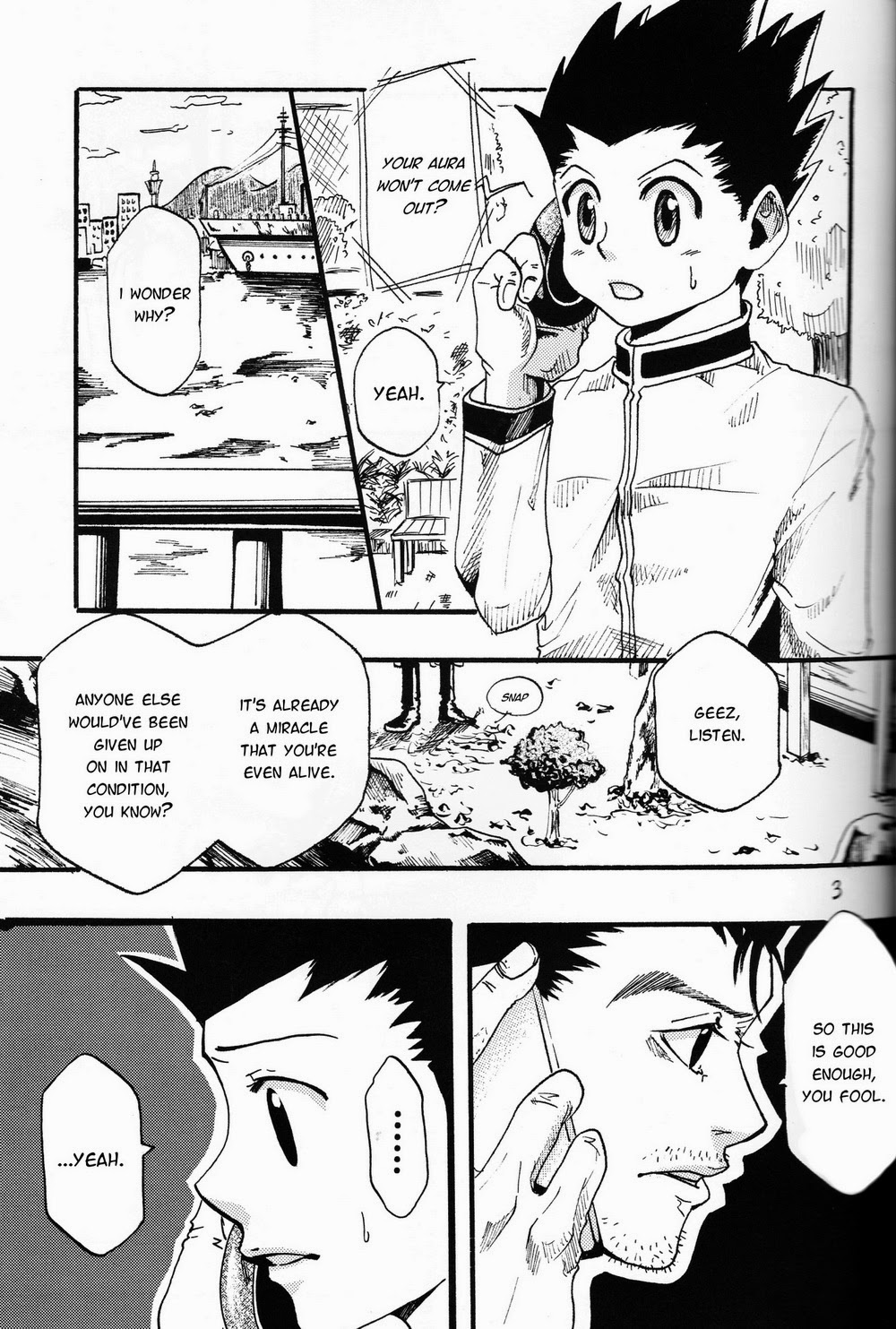 (SPARK9) [あまのじゃく。 (さきち)] 君、想い (ハンター×ハンター) [英訳]