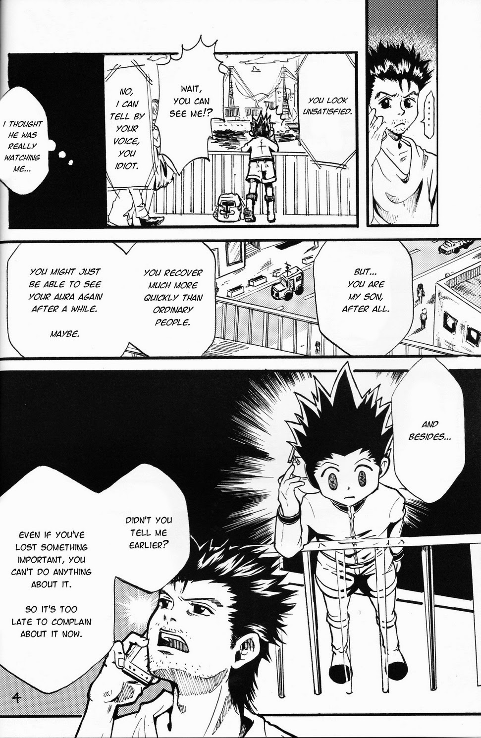 (SPARK9) [あまのじゃく。 (さきち)] 君、想い (ハンター×ハンター) [英訳]