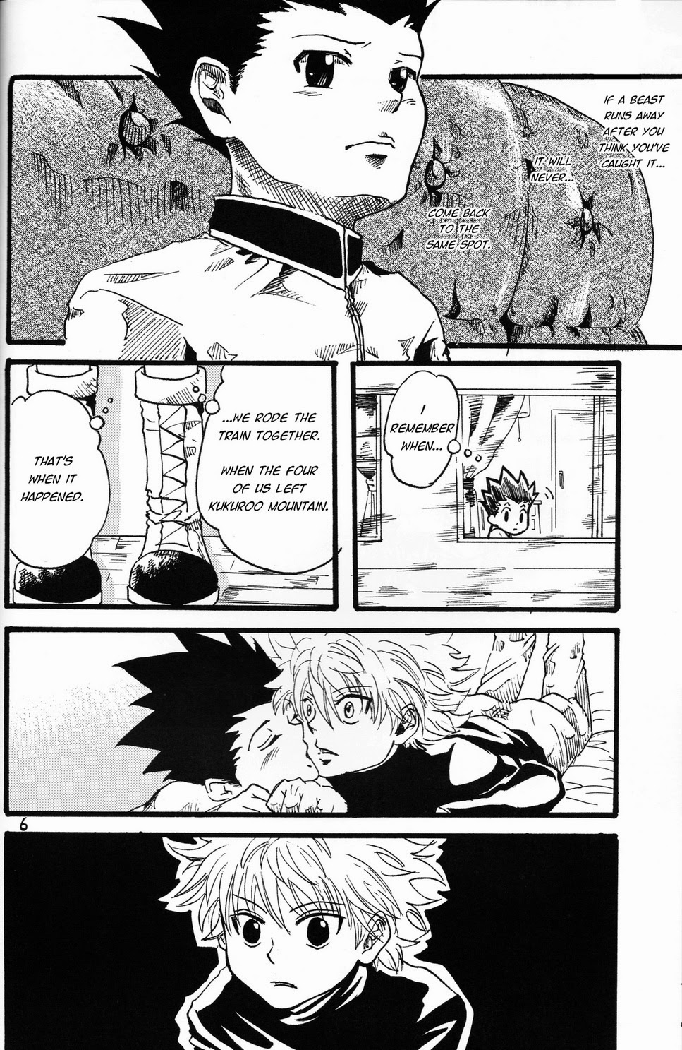 (SPARK9) [あまのじゃく。 (さきち)] 君、想い (ハンター×ハンター) [英訳]