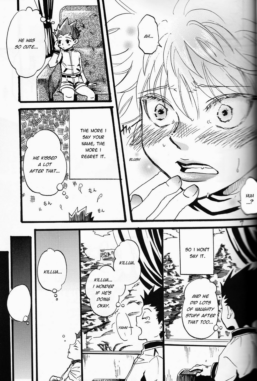 (SPARK9) [あまのじゃく。 (さきち)] 君、想い (ハンター×ハンター) [英訳]