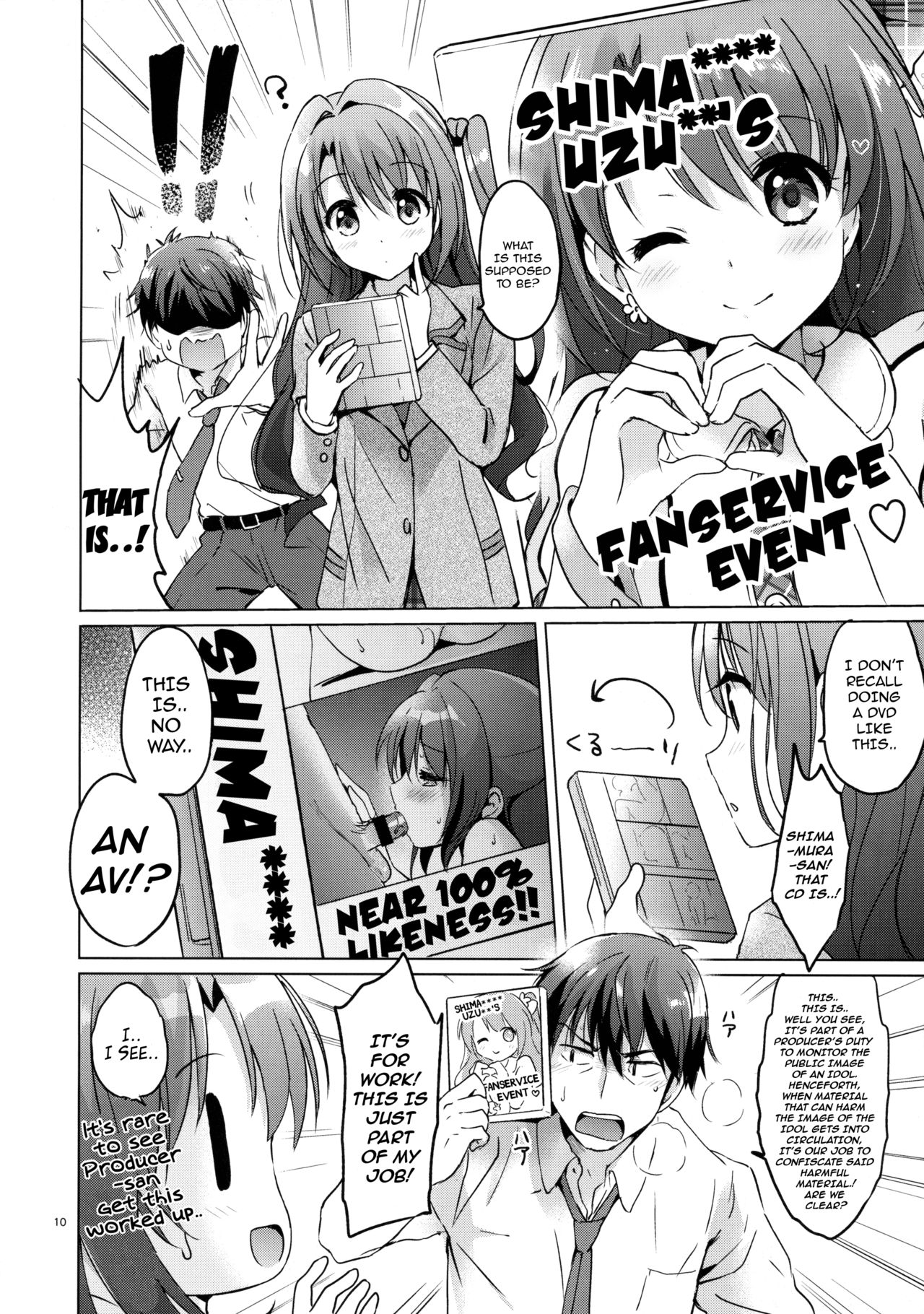 (C89) [くりもも (つかこ)] うづきウォッチ (アイドルマスター シンデレラガールズ) [英訳]