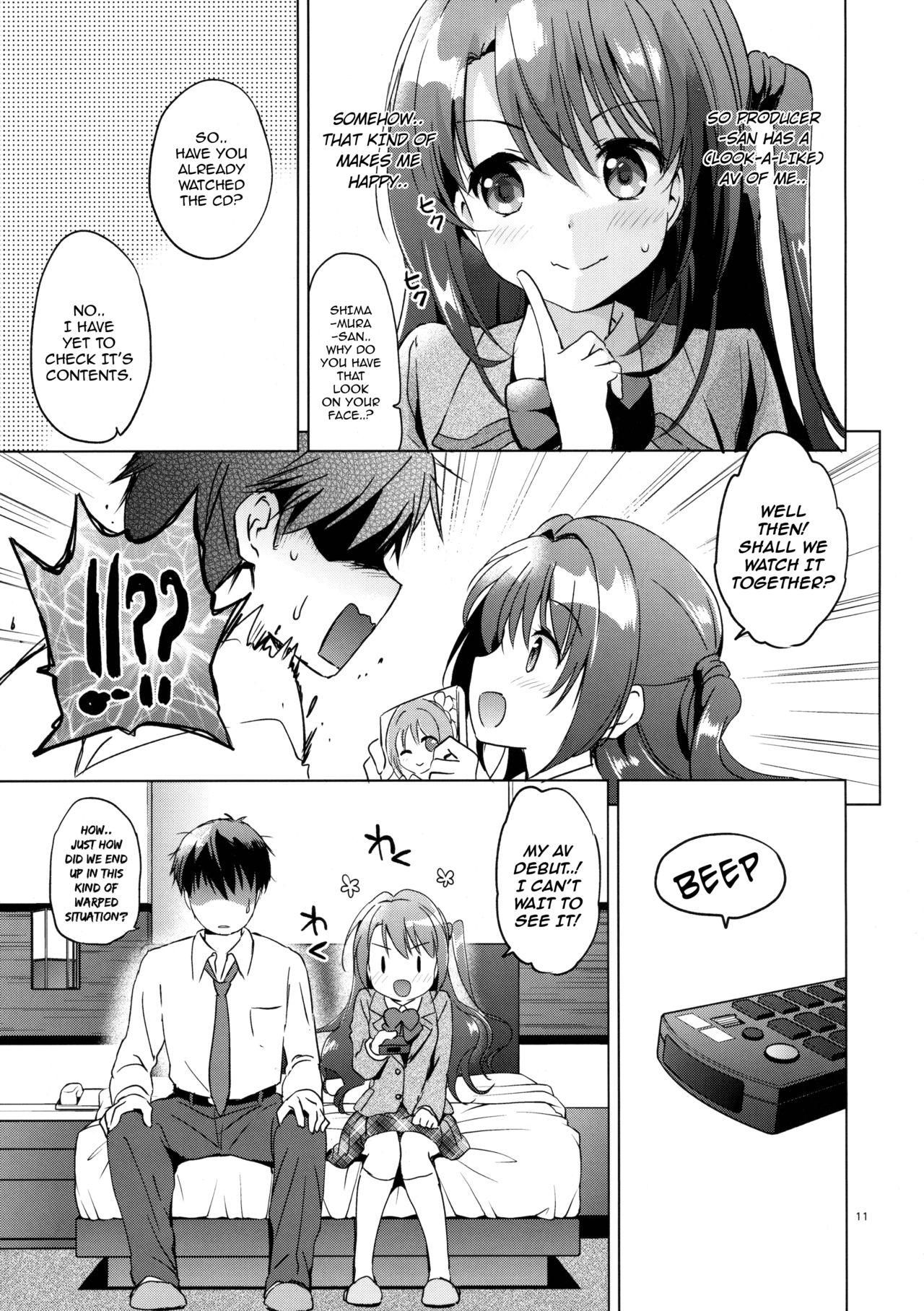 (C89) [くりもも (つかこ)] うづきウォッチ (アイドルマスター シンデレラガールズ) [英訳]