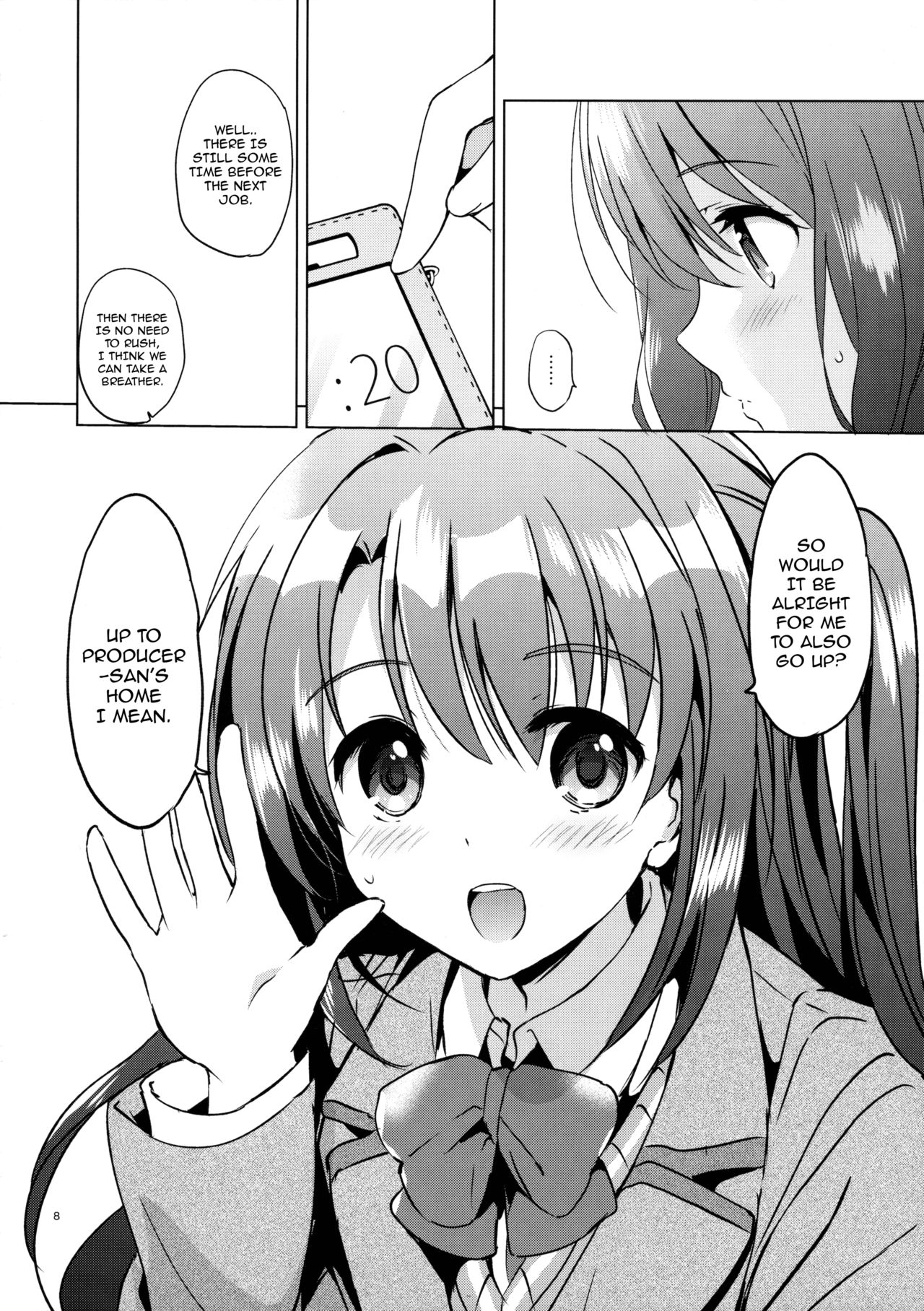 (C89) [くりもも (つかこ)] うづきウォッチ (アイドルマスター シンデレラガールズ) [英訳]