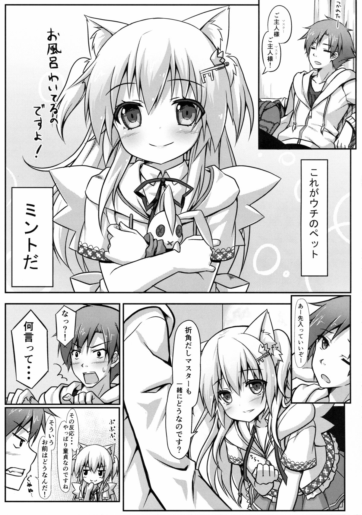 (C85) [あにまるハーブ (夜ノみつき)] ウチのペット事情