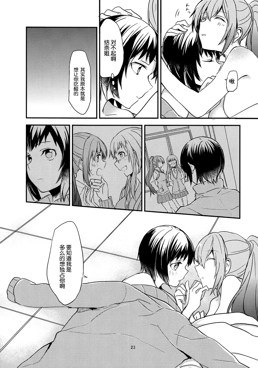 (めざせ!ユリトピア! 2) [畑を耕すだけ (みかん氏、晴太)] ハローメランコリック (屋上の百合霊さん) [中国翻訳]