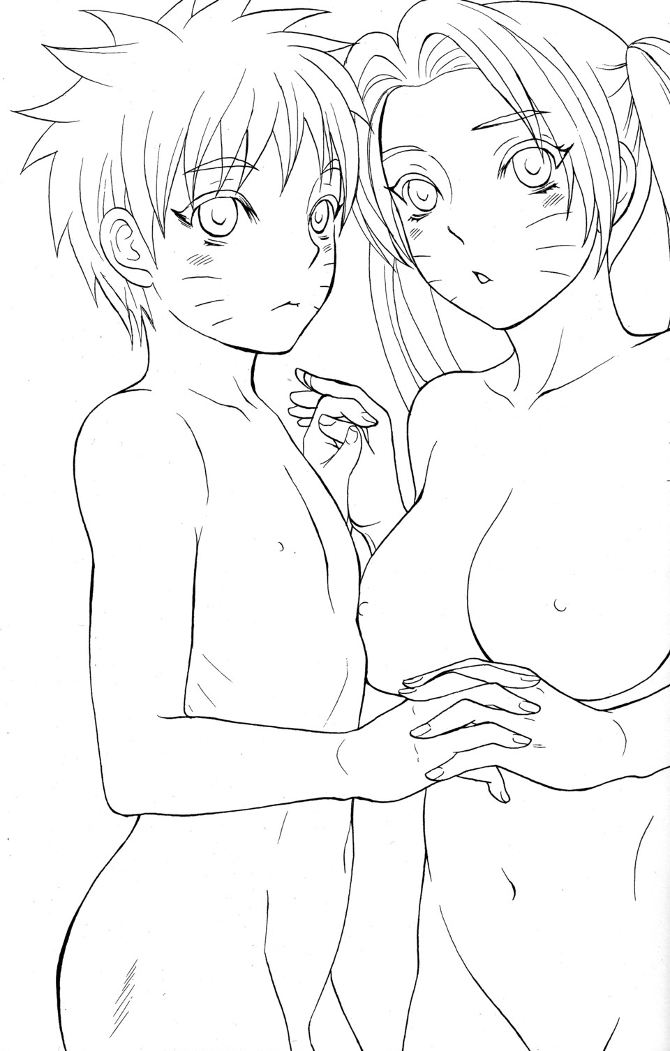 [ミカイラ (イマイ華子)] 女体も男体もおいしいです (ナルト) [中国翻訳]