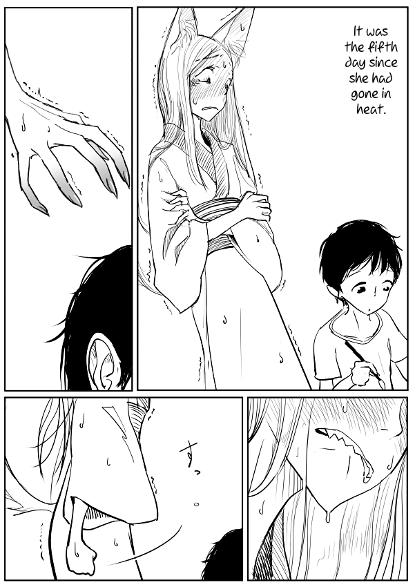 [Dibi] ケモ姉×ショタエロ漫画２前篇 [英訳]