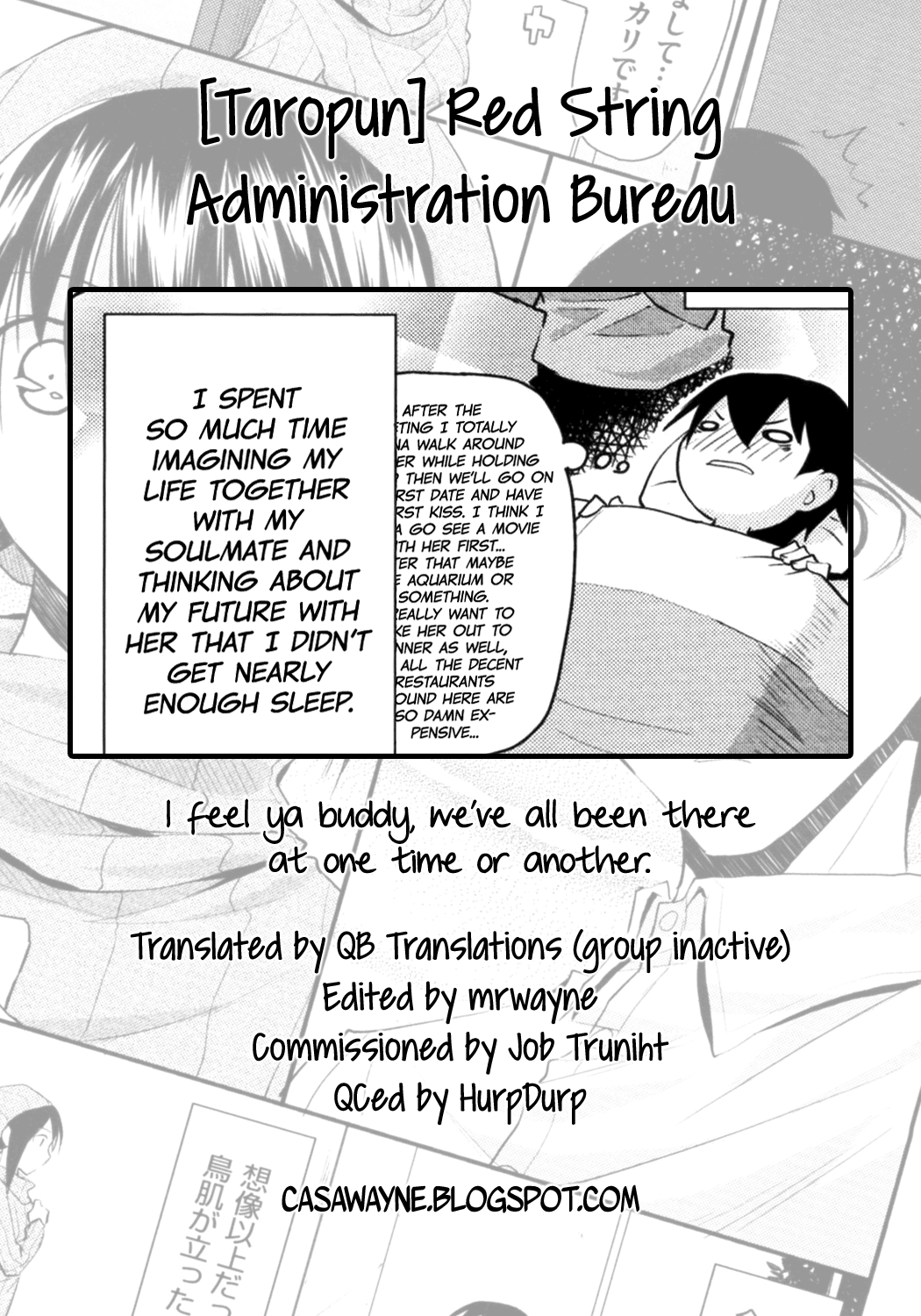 [たろプン] 赤い糸管理局 (欲情バズーカ) [英訳]