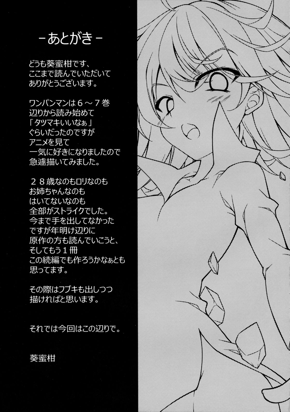 [BBG (葵蜜柑)] 戦慄のタツマキ量産計画 (ワンパンマン) [2016年1月16日]
