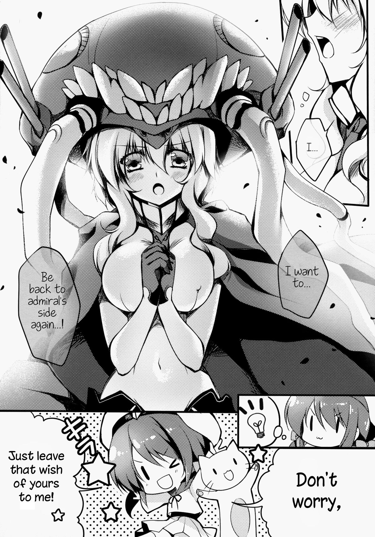 (COMIC1☆8) [Wish～希望の翼～ (櫻野露)] サ･ヨ･ナ･ラ ~深海の人魚姫~ (艦隊これくしょん -艦これ-) [英訳]