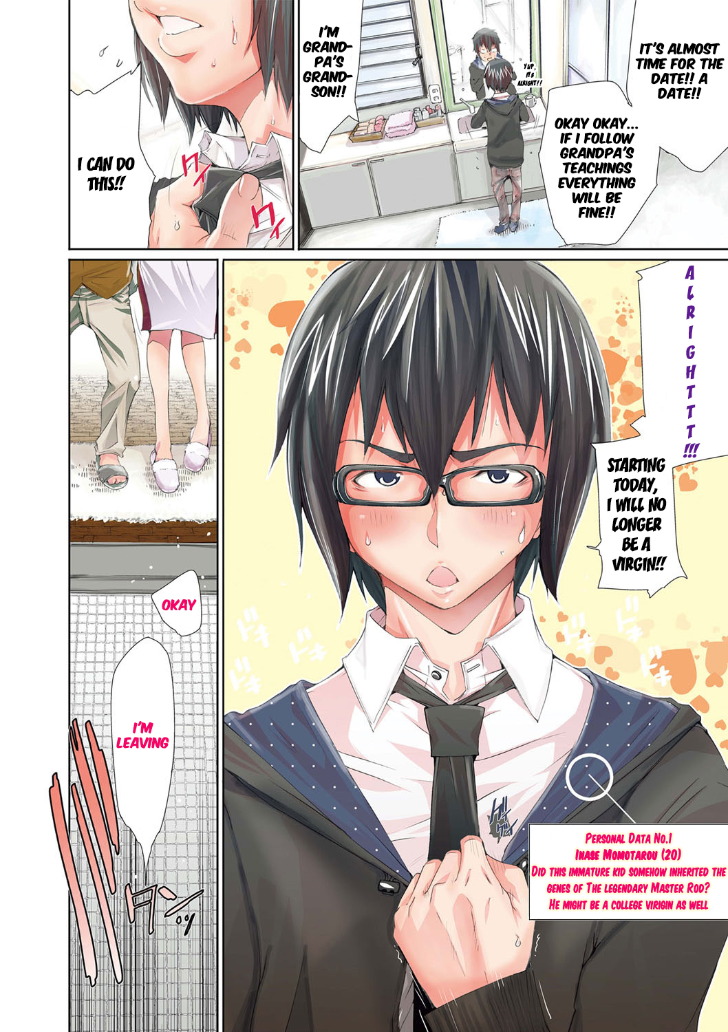 [けんたろう] LOVE MASTER ぴ～ち #01-02 [英訳]