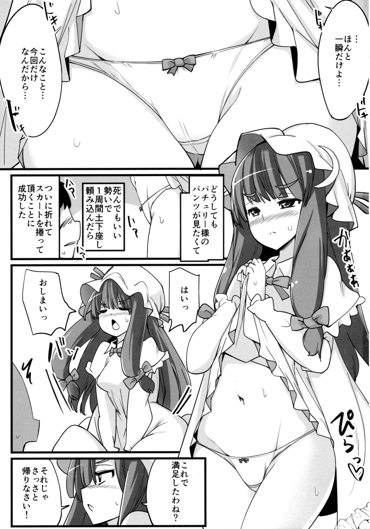 (紅楼夢11) [一本杭 (一本杭)] パチュリー様はお願いすればヤラせてくれる (東方Project)