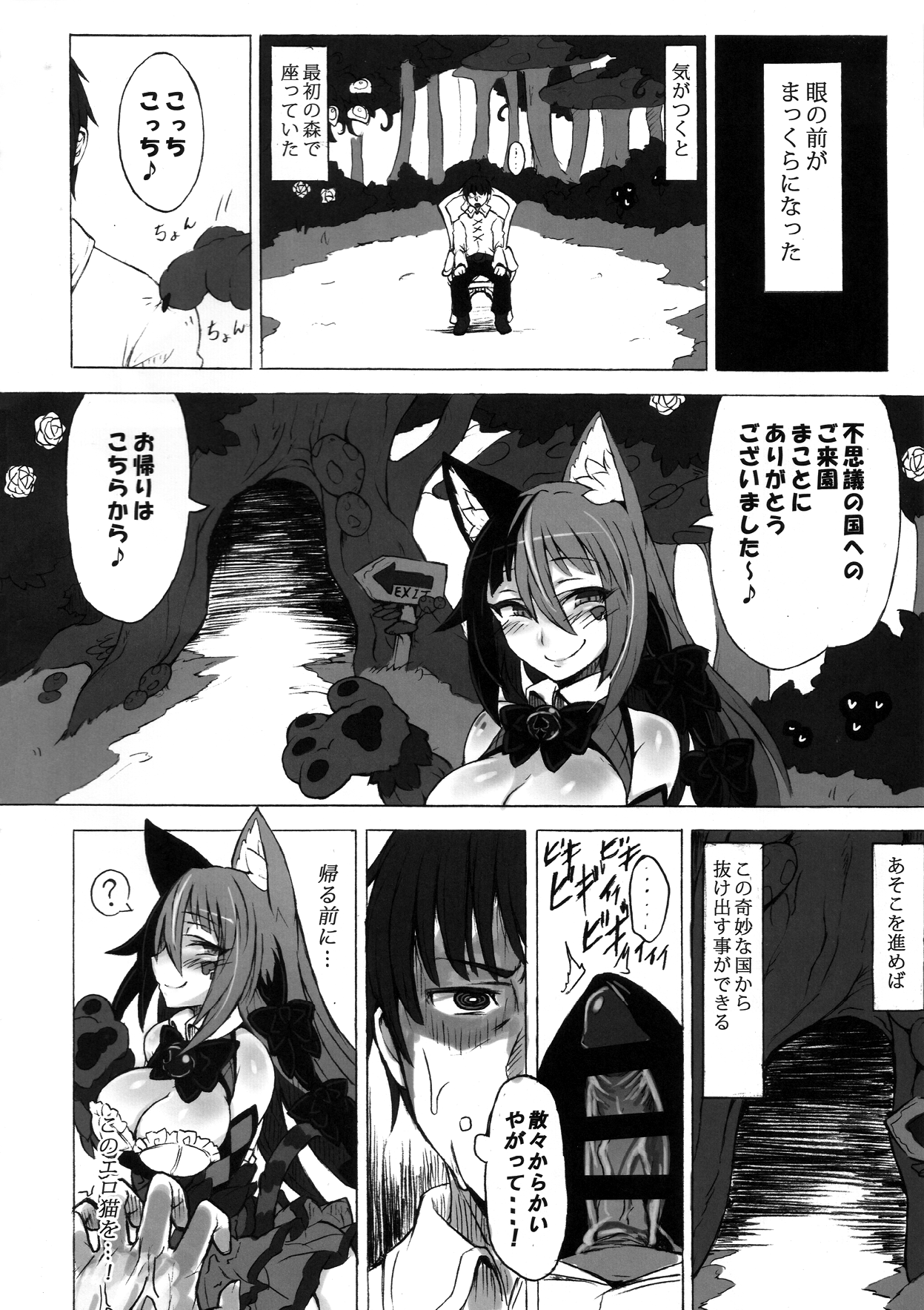 (C89) [クロビネガ (健康クロス)] 魔物娘図鑑・被害報告 ～チェシャ猫のおいでませ不思議の国～