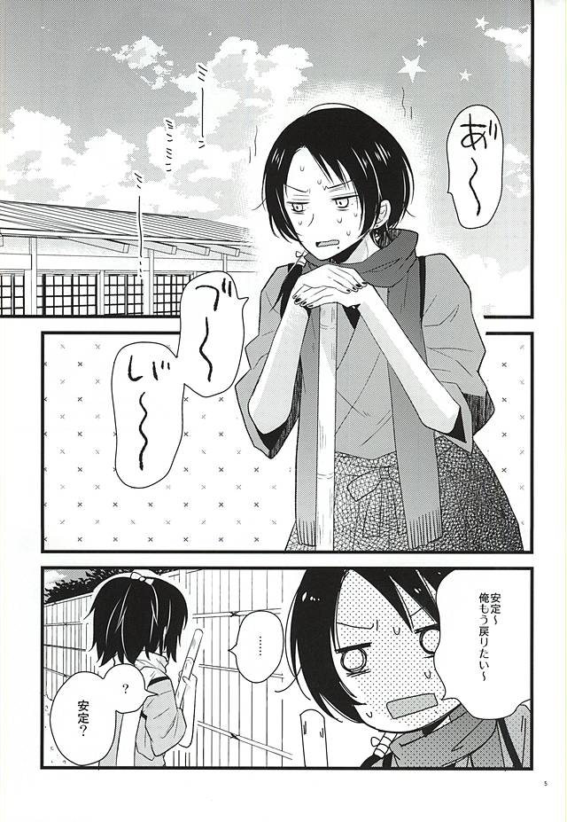 (C88) [MintWall (みやた)] あつくてとけちゃいそう (刀剣乱舞)