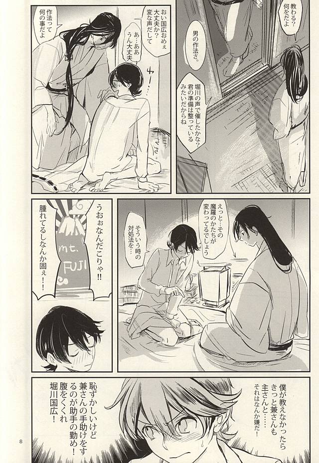 (閃華の刻斬) [本人不在 (辻斬りモブおじさん)] やましい保健体育 (刀剣乱舞)