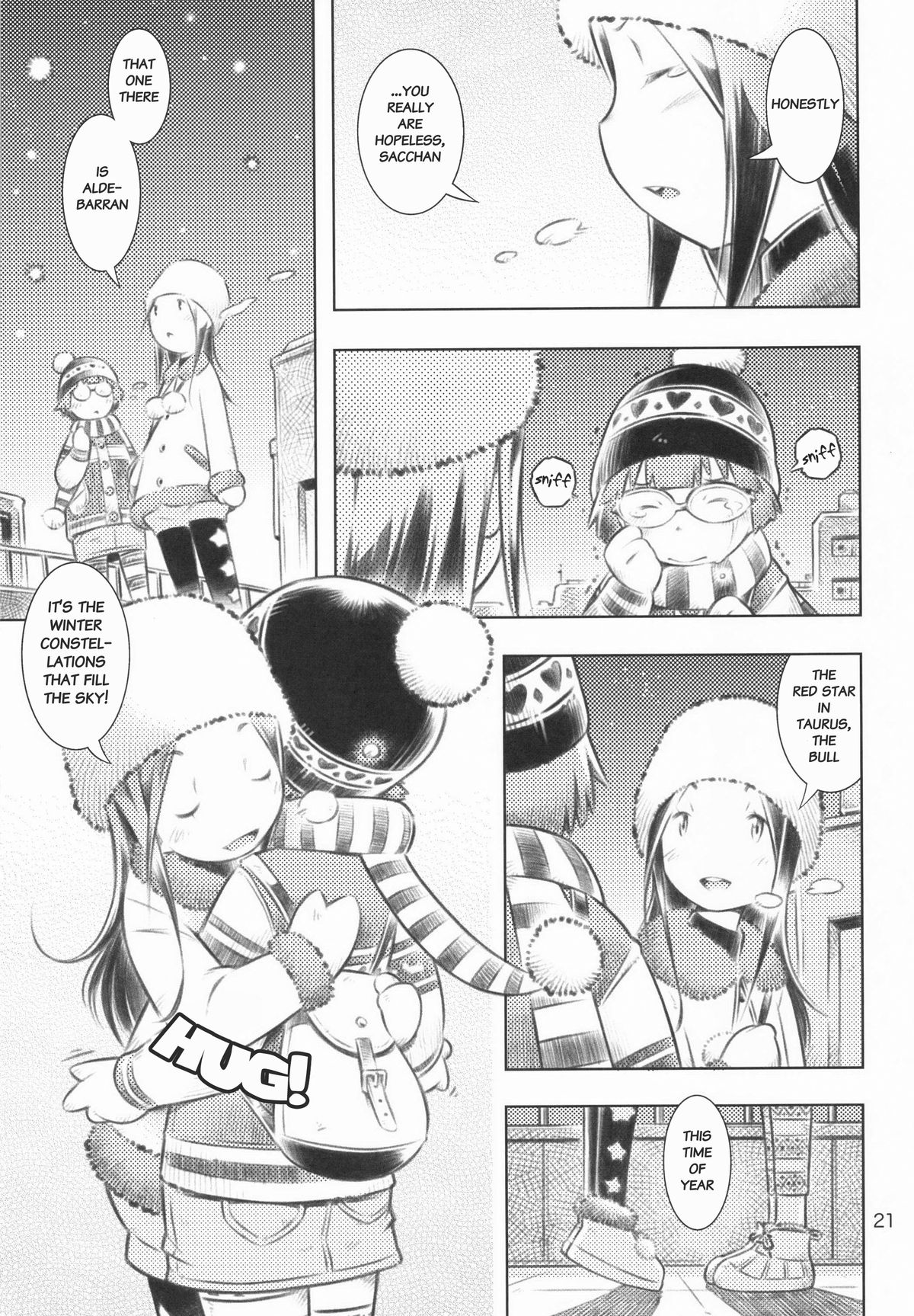 (C85) [マヨネーズ幕府 (せきはん)] ふゆの星座 [英訳]