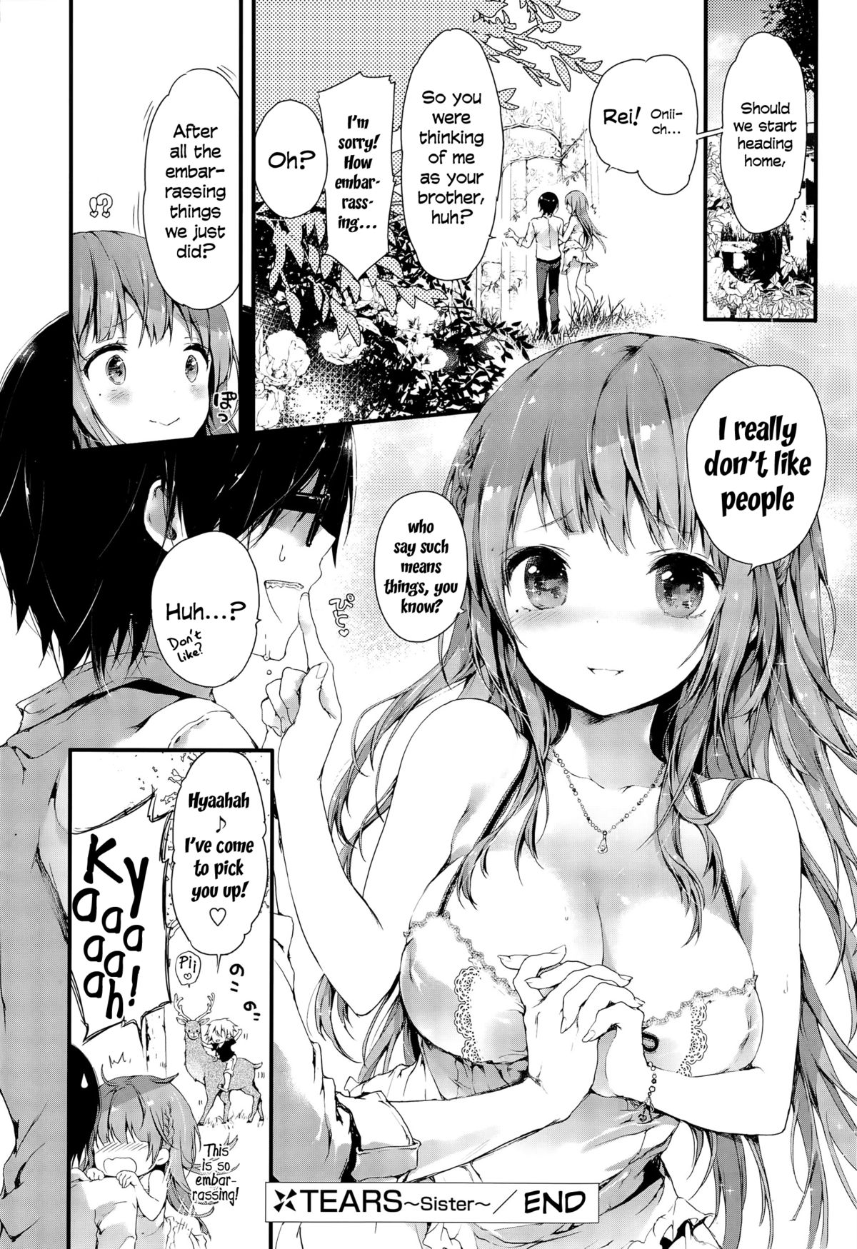 [黒磐まどか] TEARS～Sister～ (COMIC ポプリクラブ 2015年9月号) [英訳]