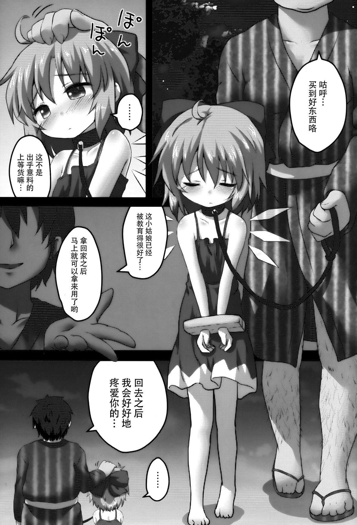 (例大祭10) [がいなもん (夏の紅茶)] 囚ワレ妖精 (東方Project) [中国翻訳]