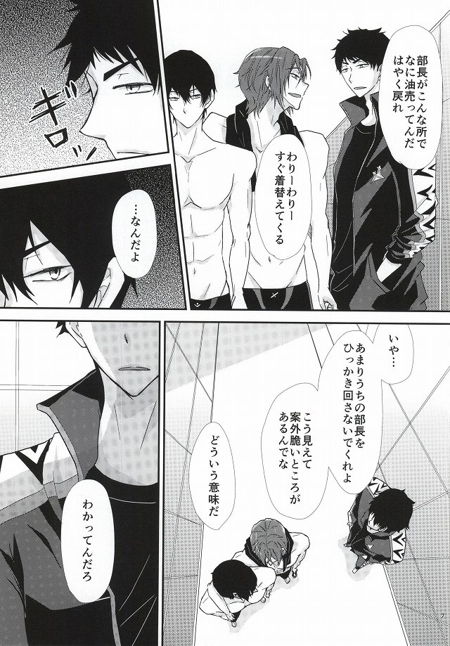 [よこしまプラス (麦田ゆう)] uncontrollable (Free!)