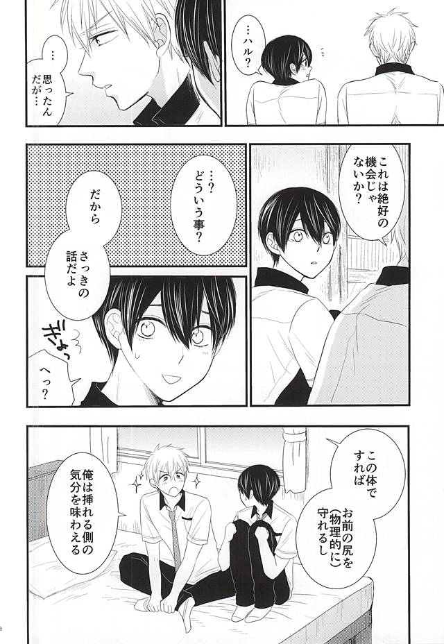 (Splash! 3) [ネズミ屋 (まうす)] チェンジ!! (Free!)