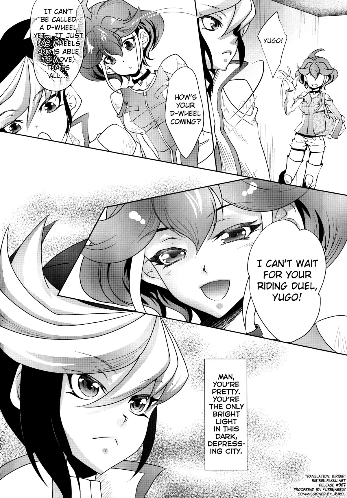 (C88) [Neo Wing (彩霞)] 私を抱いて飛んで (遊☆戯☆王ARC-V) [英訳]