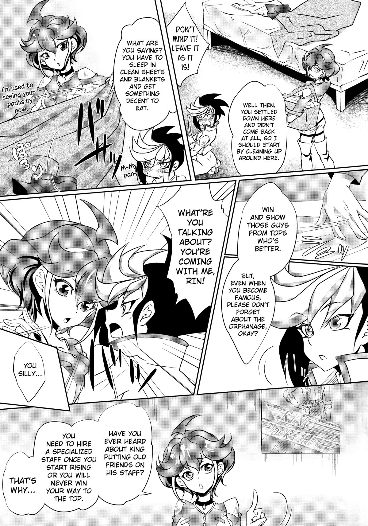 (C88) [Neo Wing (彩霞)] 私を抱いて飛んで (遊☆戯☆王ARC-V) [英訳]