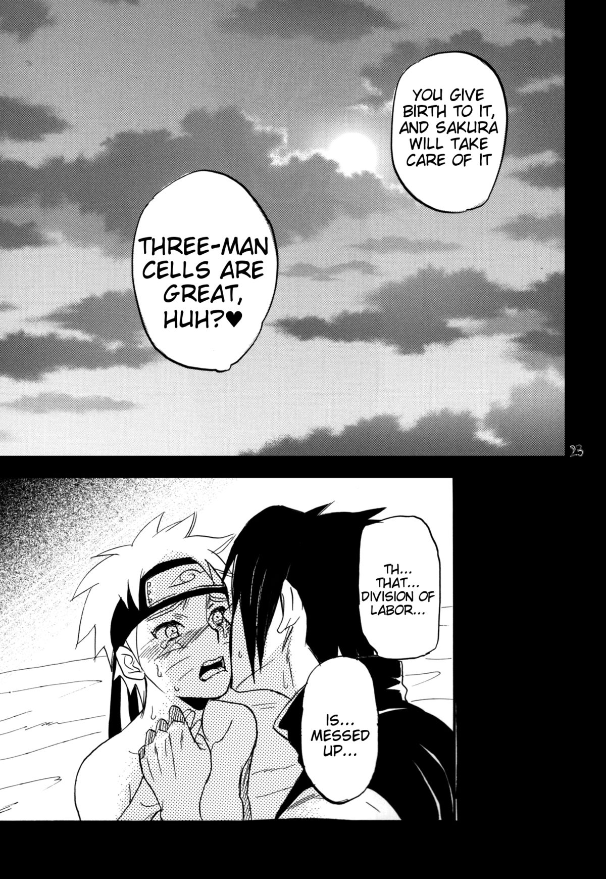 (C86) [ミカイラ (イマイ)] スリーマンセルが色々オカシイ (NARUTO -ナルト-) [英訳]