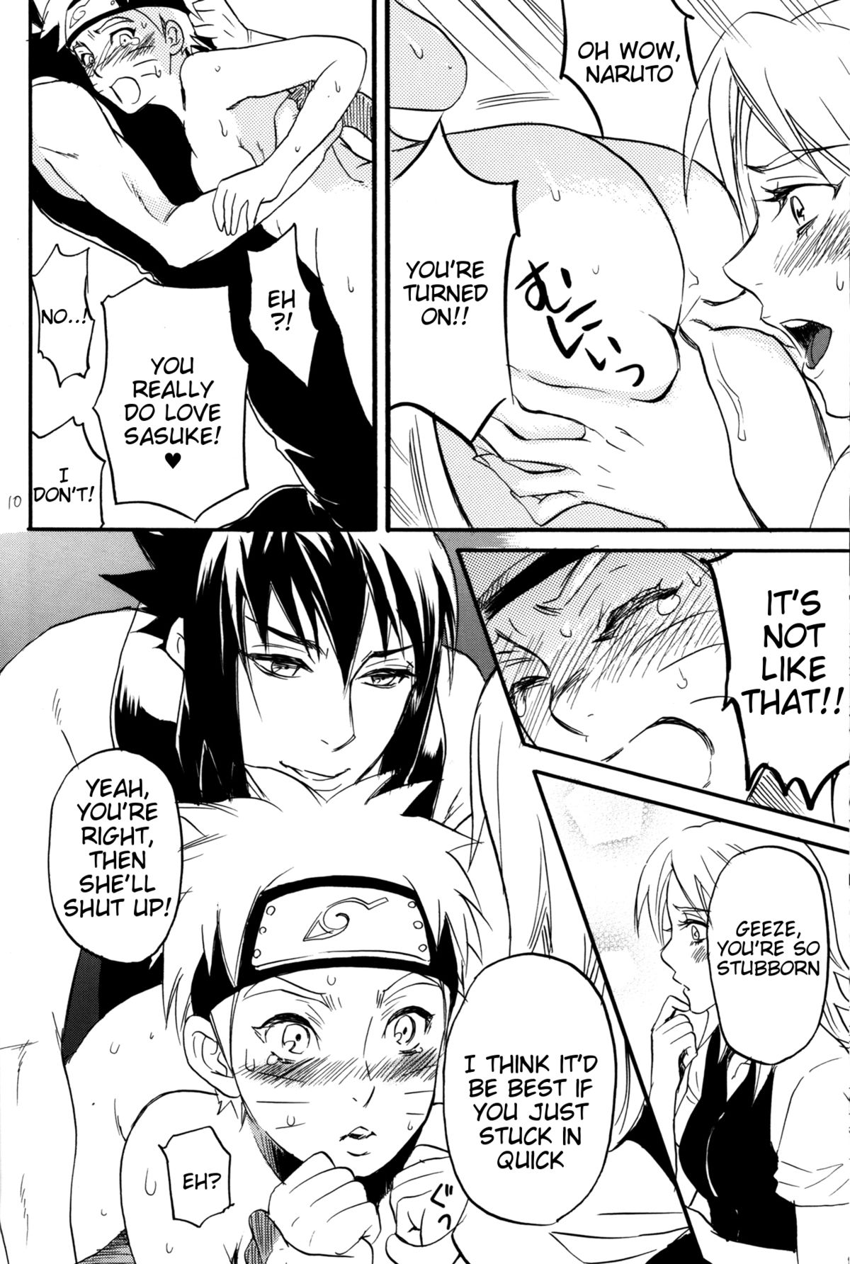 (C86) [ミカイラ (イマイ)] スリーマンセルが色々オカシイ (NARUTO -ナルト-) [英訳]