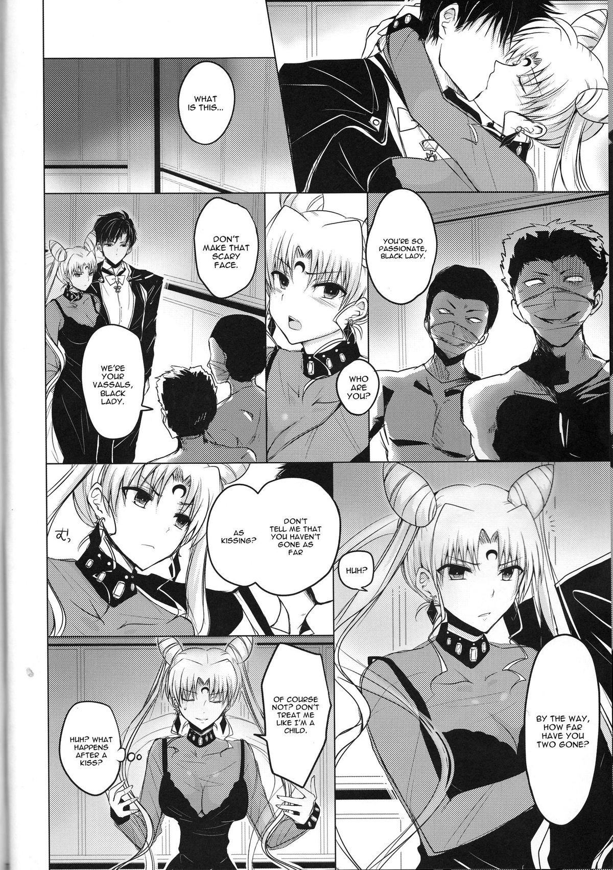 (COMIC1☆9) [ももいろほっぺ (れい)] 暗黒の女王陥落 (美少女戦士セーラームーン) [英訳]