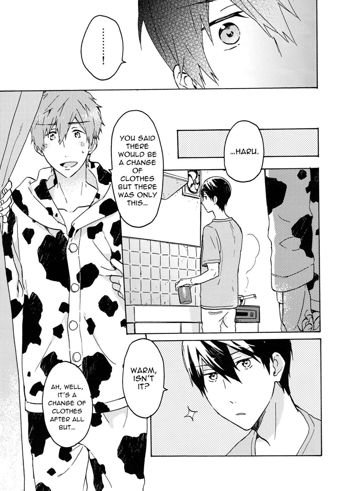 (恋愛シャチュエーション4) [Pesce Rosso (ずっき)] 七瀬くんの探究心 (Free!) [英訳]