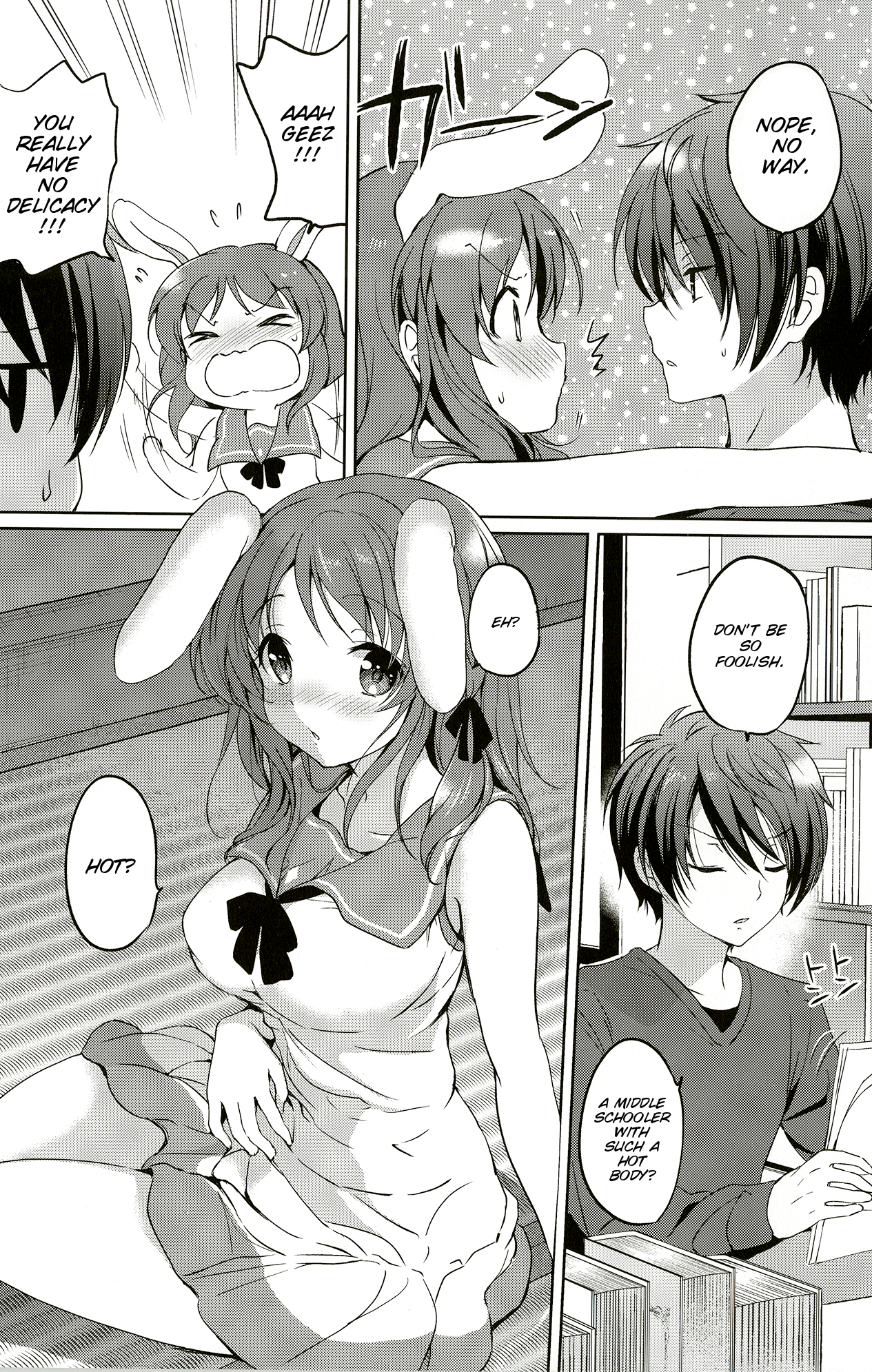 (みみけっと30) [くりもも (つかこ)] ほろよいラビット (凪のあすから) [英訳]
