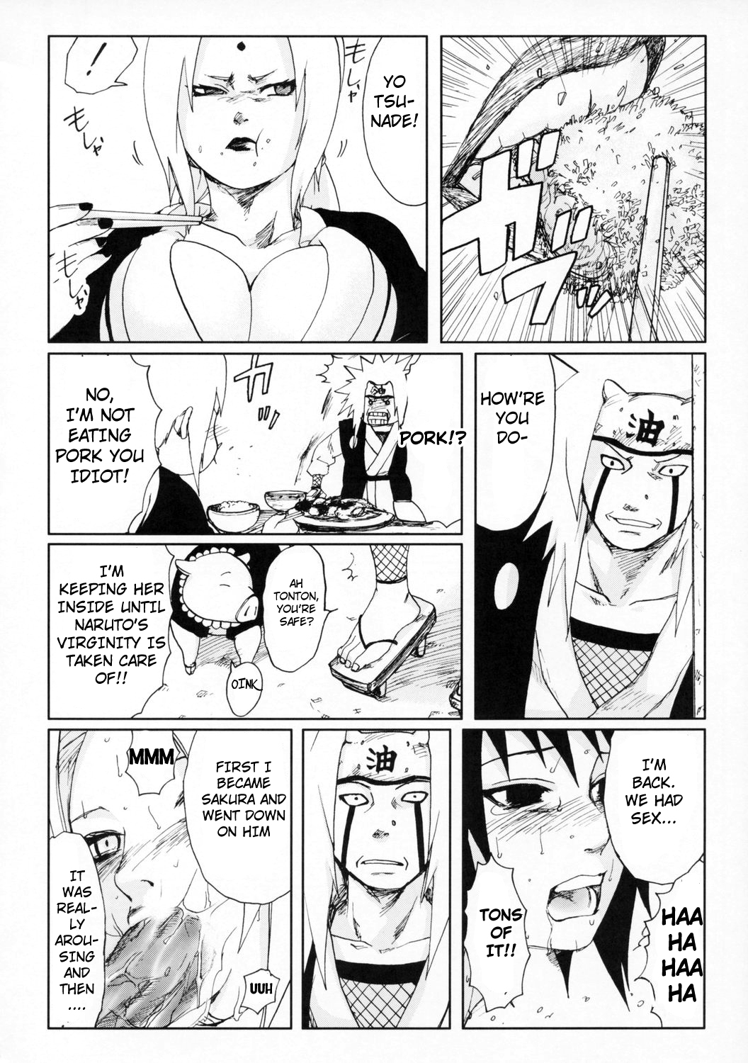 (サンクリ29) [PETS (リン、クロ、メイ)] ニセモノ (NARUTO -ナルト-) [英訳]