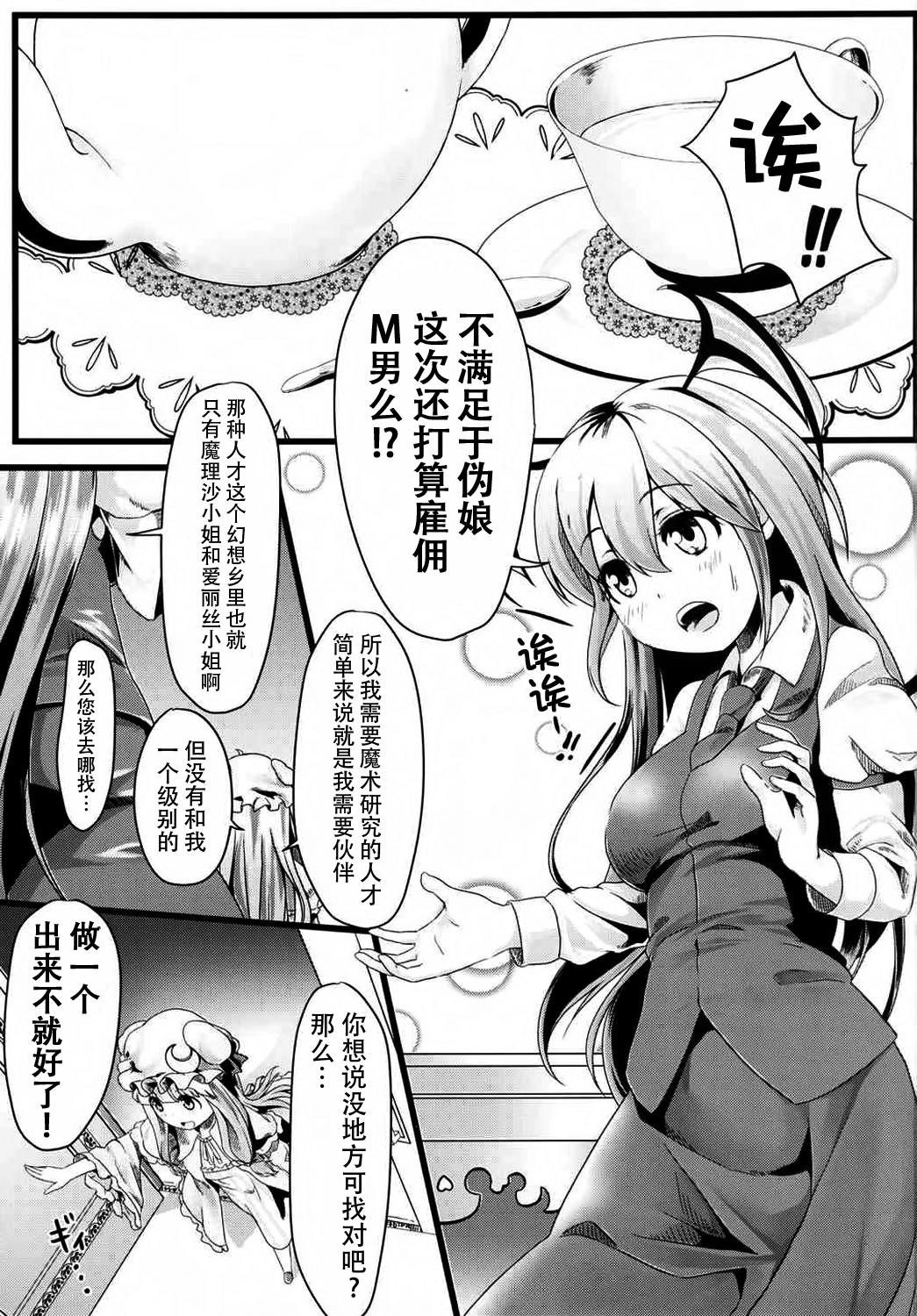 (秋季例大祭2) [FSS (椎名エクセル)] Aphrodisiac Pickled Homunculus (東方Project) [中国翻訳]