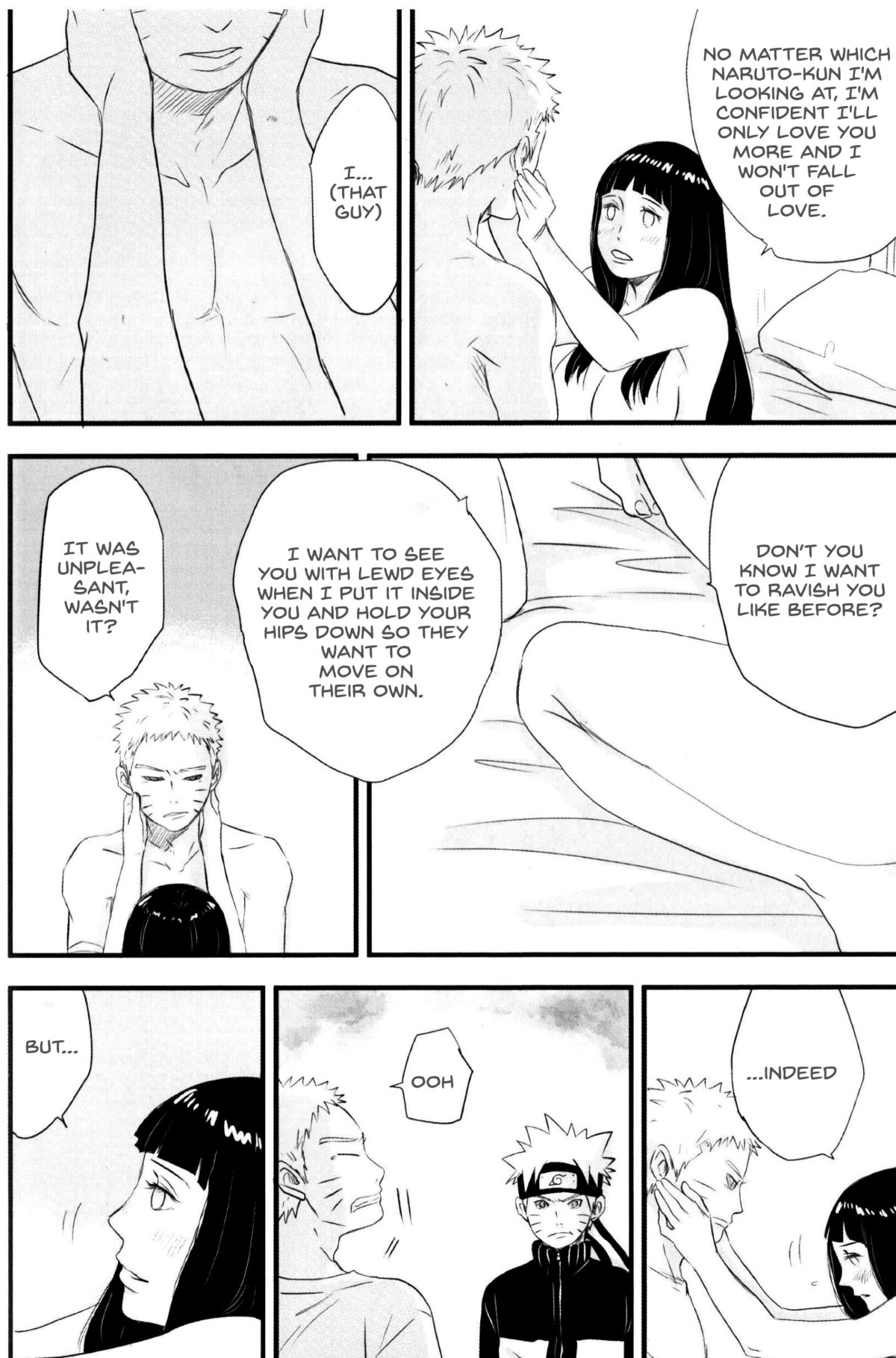 [blink (しもやけ)] innocently (NARUTO -ナルト-) [英訳]