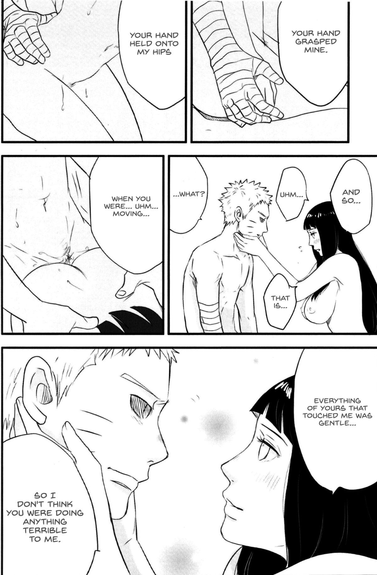 [blink (しもやけ)] innocently (NARUTO -ナルト-) [英訳]