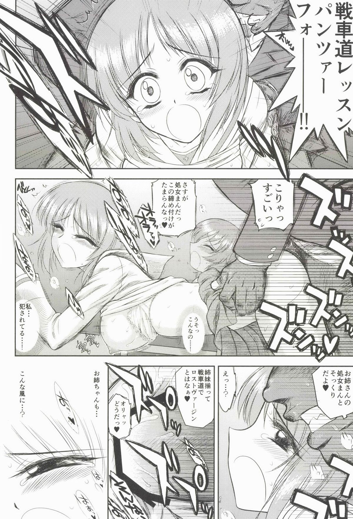 (COMIC1☆7) [BLACK DOG (黒犬獣)] ダメ！絶対！痴漢戦車！ (ガールズ＆パンツァー)