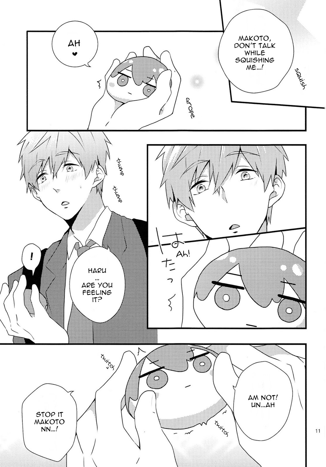 (HARUCC20) [candy-city (アメ)] そんなに××しないで (Free!) [英訳]