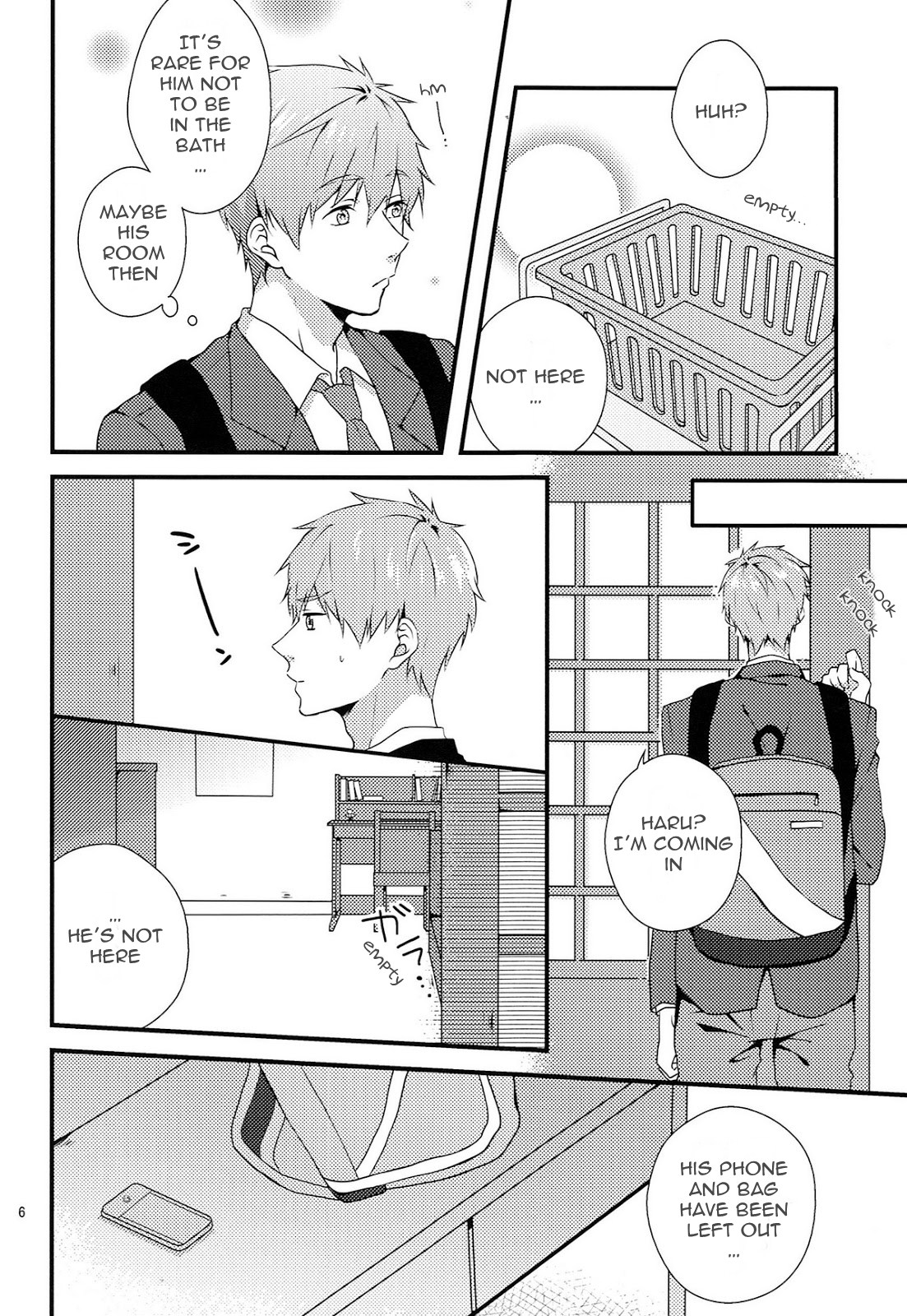 (HARUCC20) [candy-city (アメ)] そんなに××しないで (Free!) [英訳]