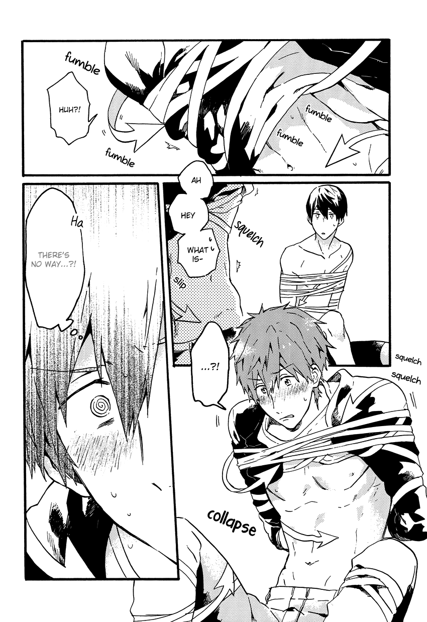 (恋愛シャチュエーション) [Pesce Rosso (ずっき)] やじるしくんより、 (Free!) [英訳]