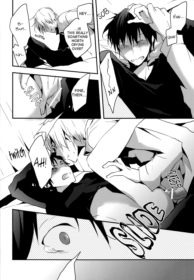 (CC大阪83) [インファ (sinba)] きみとふたりで (デュラララ!!) [英訳]