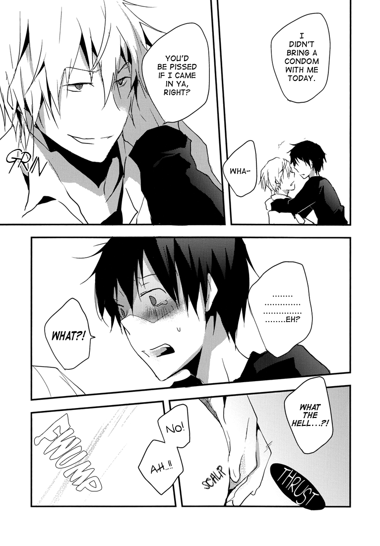 (CC大阪83) [インファ (sinba)] きみとふたりで (デュラララ!!) [英訳]