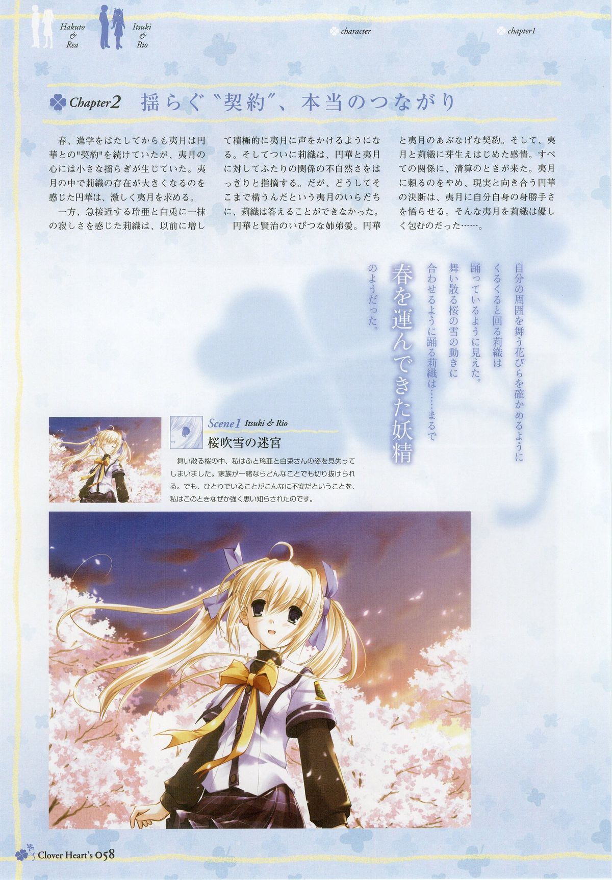 Clover Heart's ビジュアルファンブック
