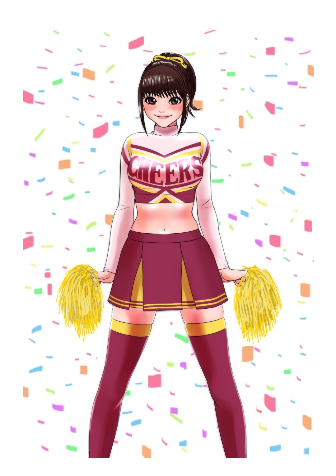 [江戸川工房] ピッチピチjkチアガールをおっさん達の性奴隷にする方法